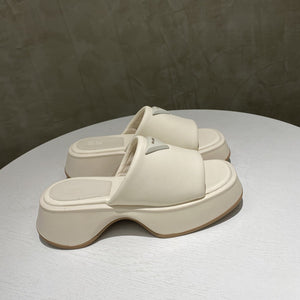 PU Leather Platform Sandals