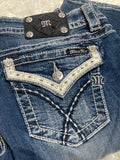 Miss Me Signature Boot jeans je6185b2 sz 30