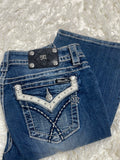 Miss Me Signature Boot jeans je6185b2 sz 30