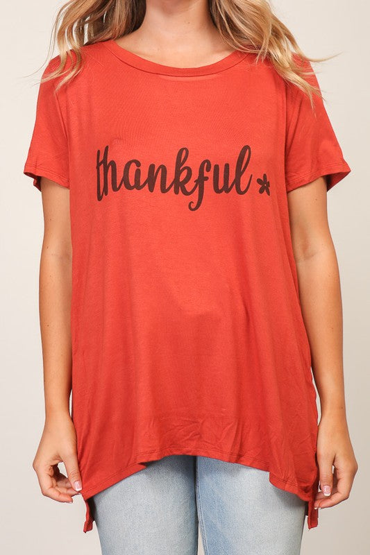 THANKFUL TEE RUST