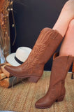 MONTANA COWBOY BOOT IN COGNAC