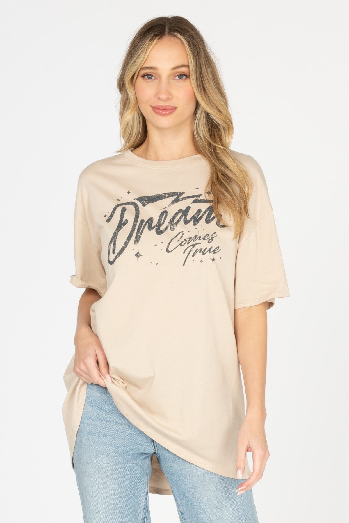 DREAMS COME TRUE OVERSIZED TEE