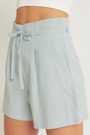 WHERE TO NOW LINEN SHORTS