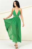 WISH YOU WELL MAXI DRESS GREEN