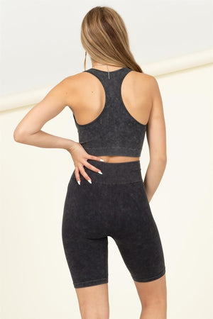 MY BEST ME ACTIVE TOP BLACK