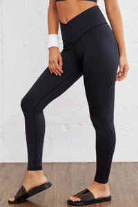 Wide Waistband Slim Fit Sports Pants