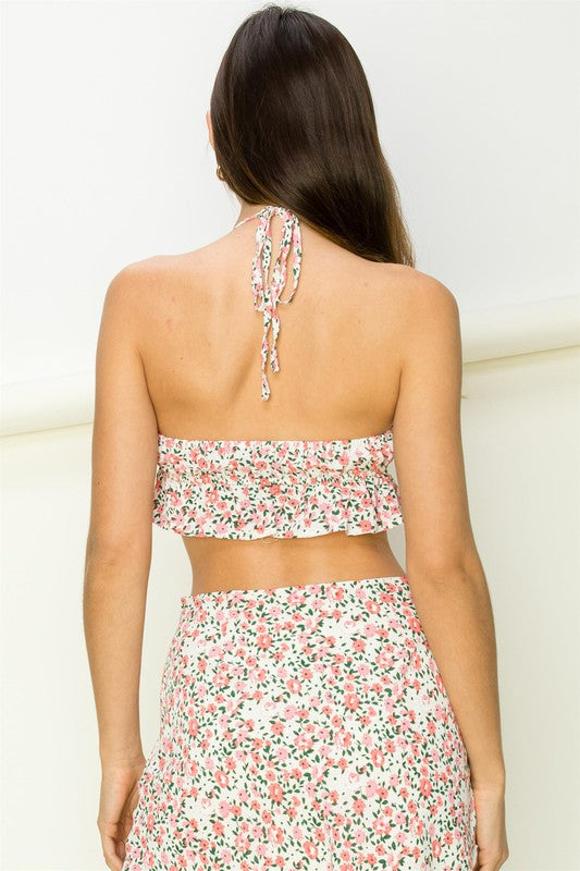 LOVE ME SOFTLY HALTER TOP