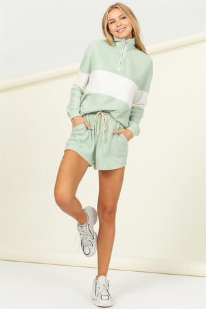 TIME OUT PULLOVER MINT