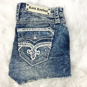 ROCK REVIVAL CLAIR H400 SHORTS - decadenceboutique - 1