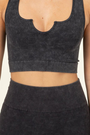 MY BEST ME ACTIVE TOP BLACK