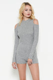 Rockin' Around Long Sleeve Romper