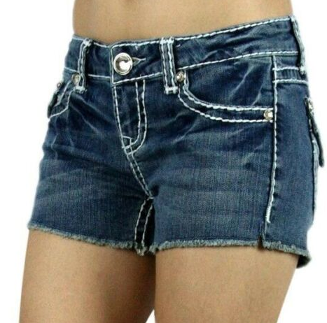 L.A. Idol Medium Wash Classic Shorts