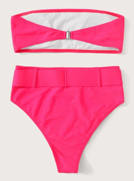 BARBIES BEACH PARTY HIGH WAIST 2PC BIKINI