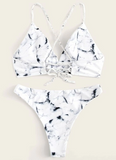 MARBLED 2PC BIKINI