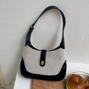 Calla Canvas Shoulder Bag