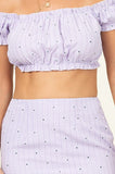 FRENCH FEELINGS SKIRT LAVENDER
