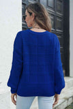 Round Neck Long Sleeve Sweater