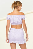FRENCH FEELINGS SKIRT LAVENDER