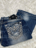 Miss Me Signature boot jeans je8099bl sz 28