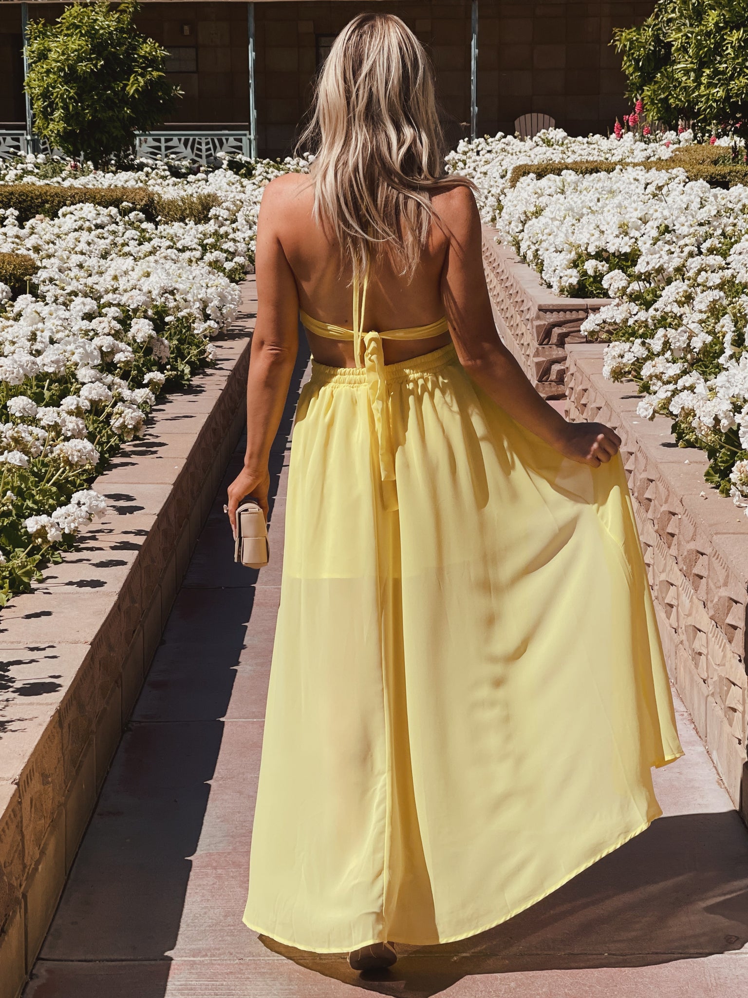 WISH YOU WELL MAXI DRESS SUN YELLOW