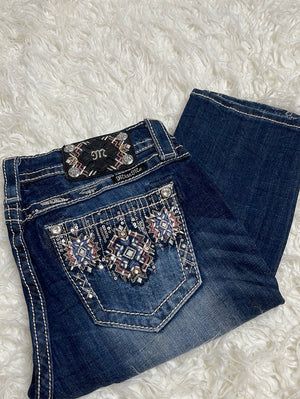 Miss me MidRise Skinny jeans My8272s sz 29