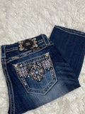 Miss me MidRise Skinny jeans My8272s sz 29