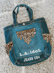 L.A. Idol Denim tote Bag