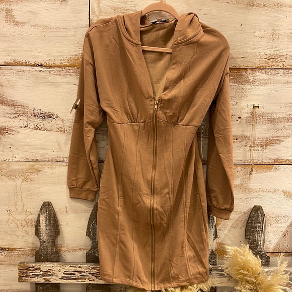 Lounge But Make it Luxe Hoodie Dress