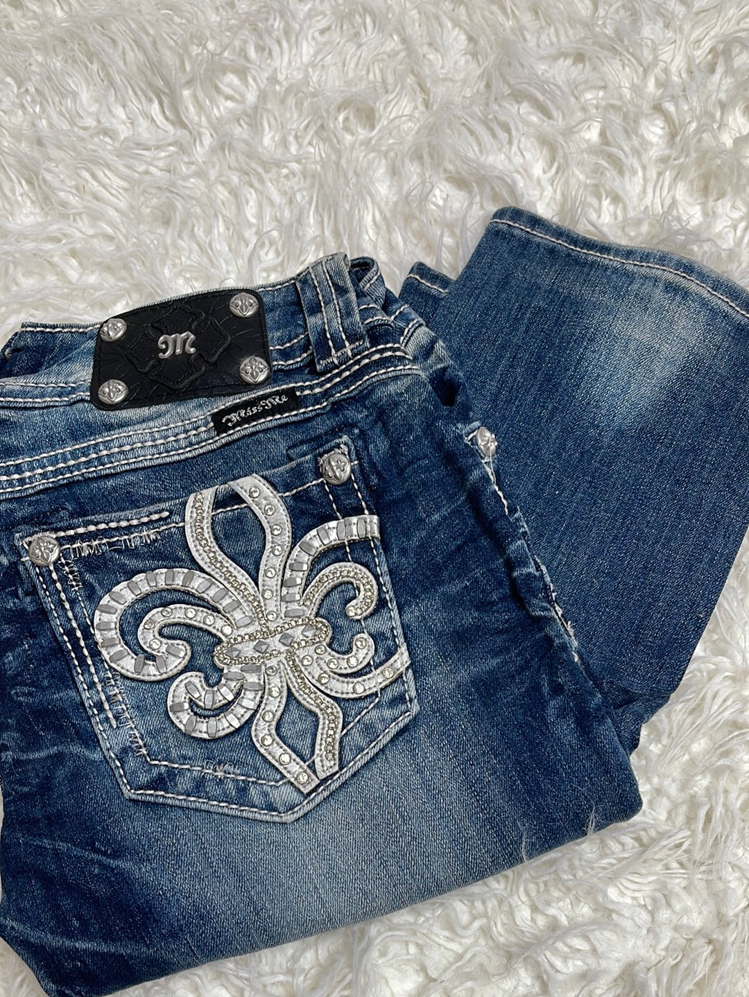 Miss Me Straight jeans Je6048t9l sz 28