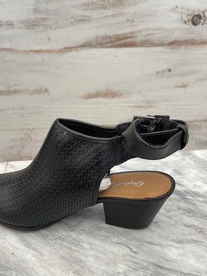 Mystique Woven Bootie In Black