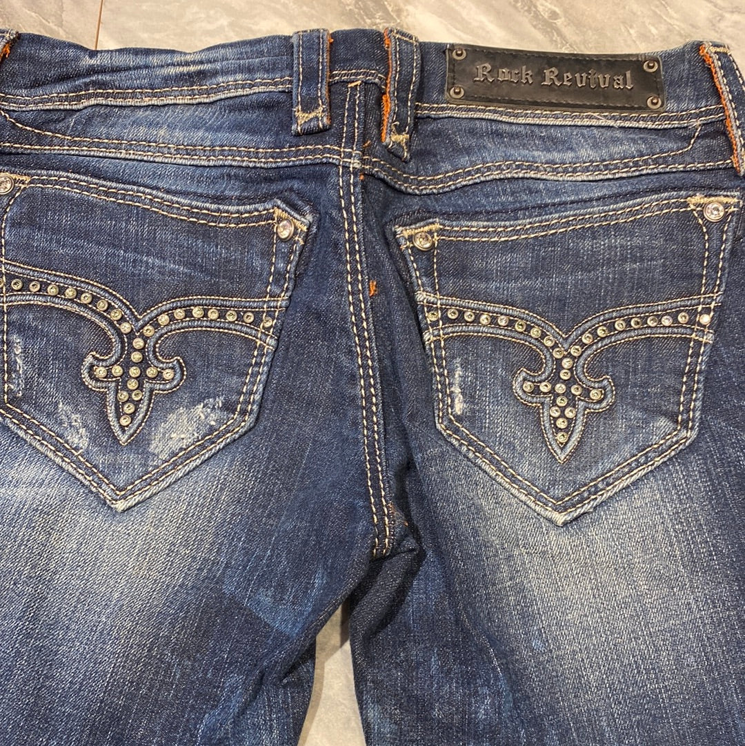 Rock revival Charlotte skinny size 26