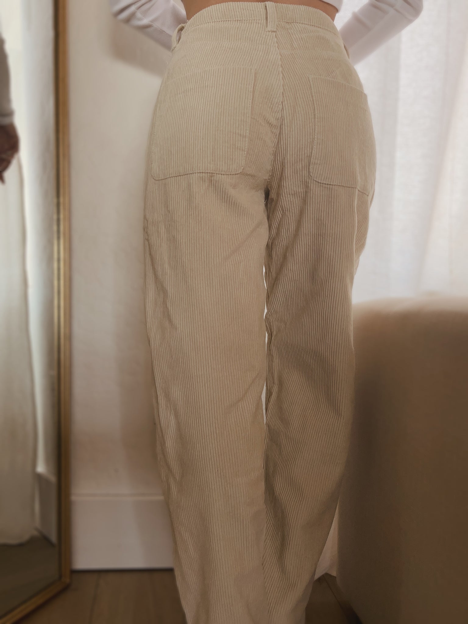 Soho Low Waisted Corduroy Pants