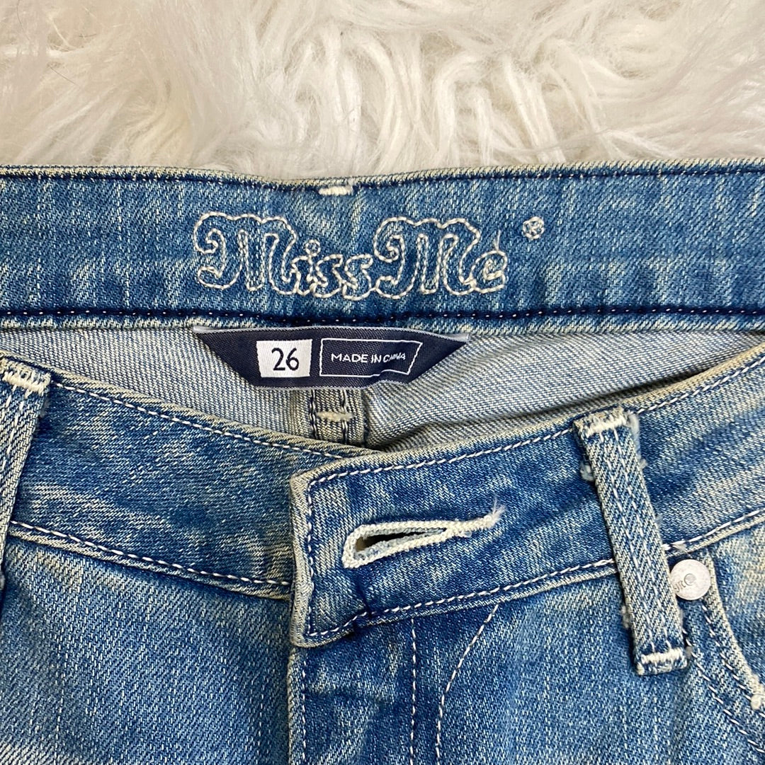 Miss me  bootcut signature rise  sz 26