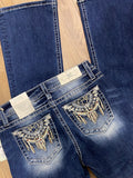 MISS ME WILD SPIRIT MID-RISE BOOTCUT JEANS M3833B