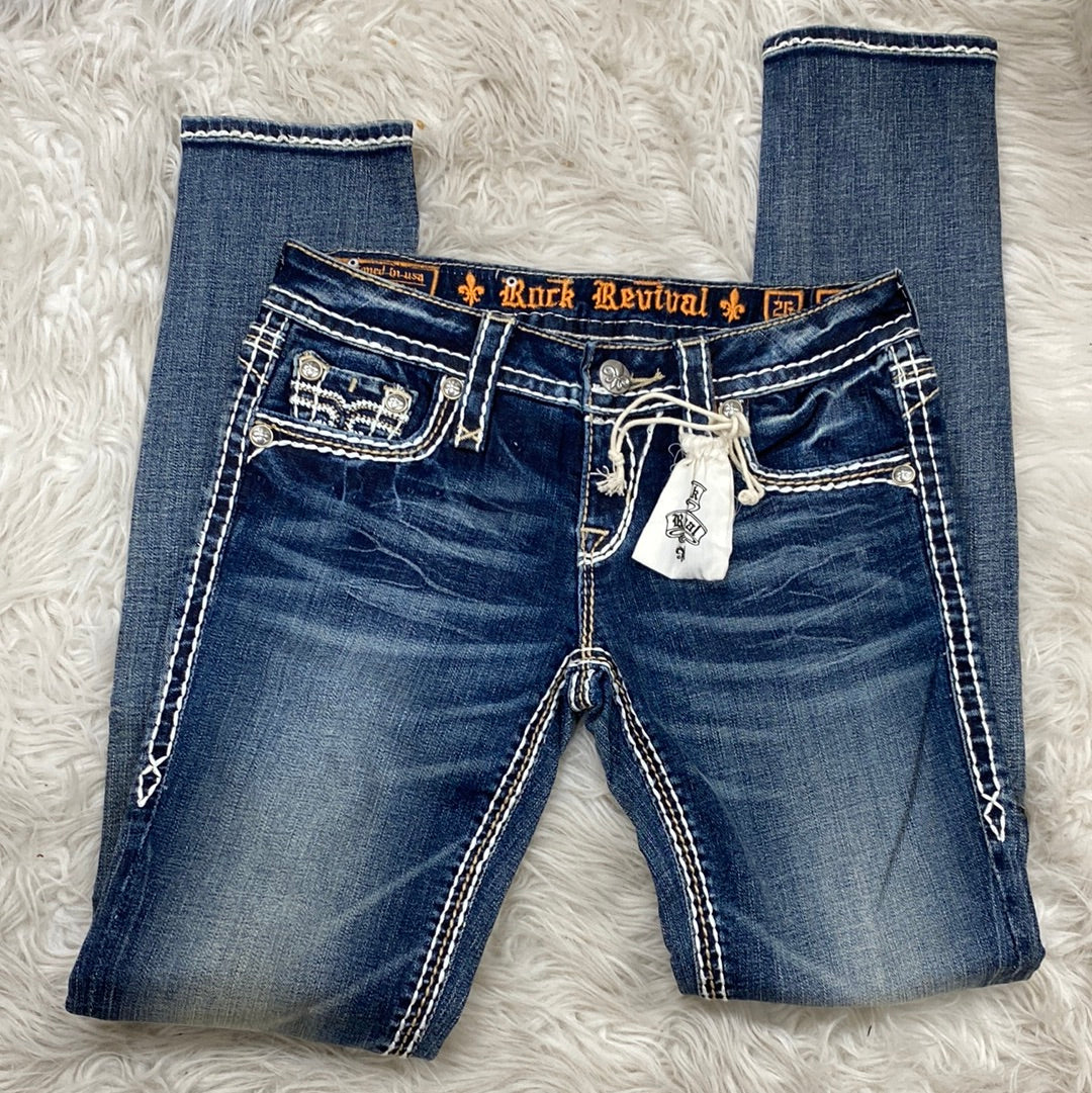 Rock revival Polly skinny size 26