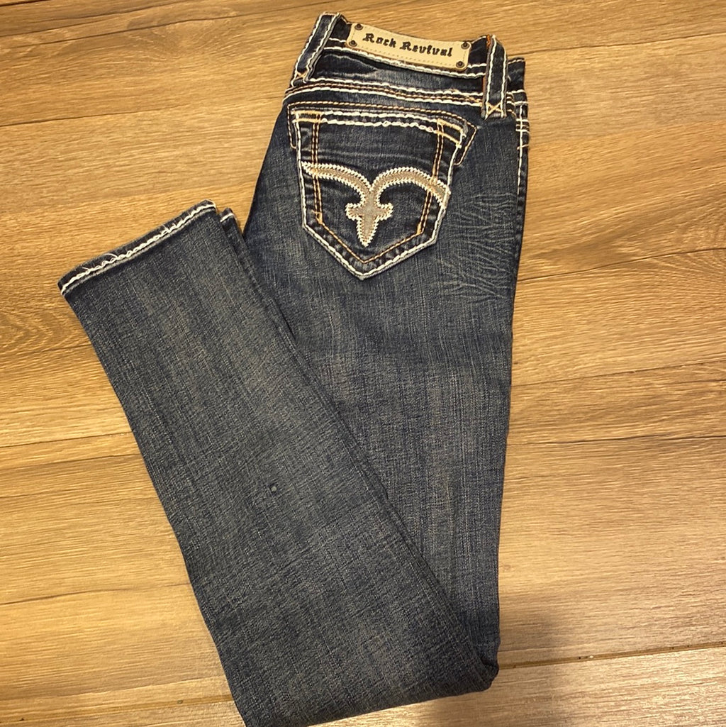 Rock revival Polly skinny size 26