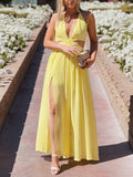 WISH YOU WELL MAXI DRESS SUN YELLOW