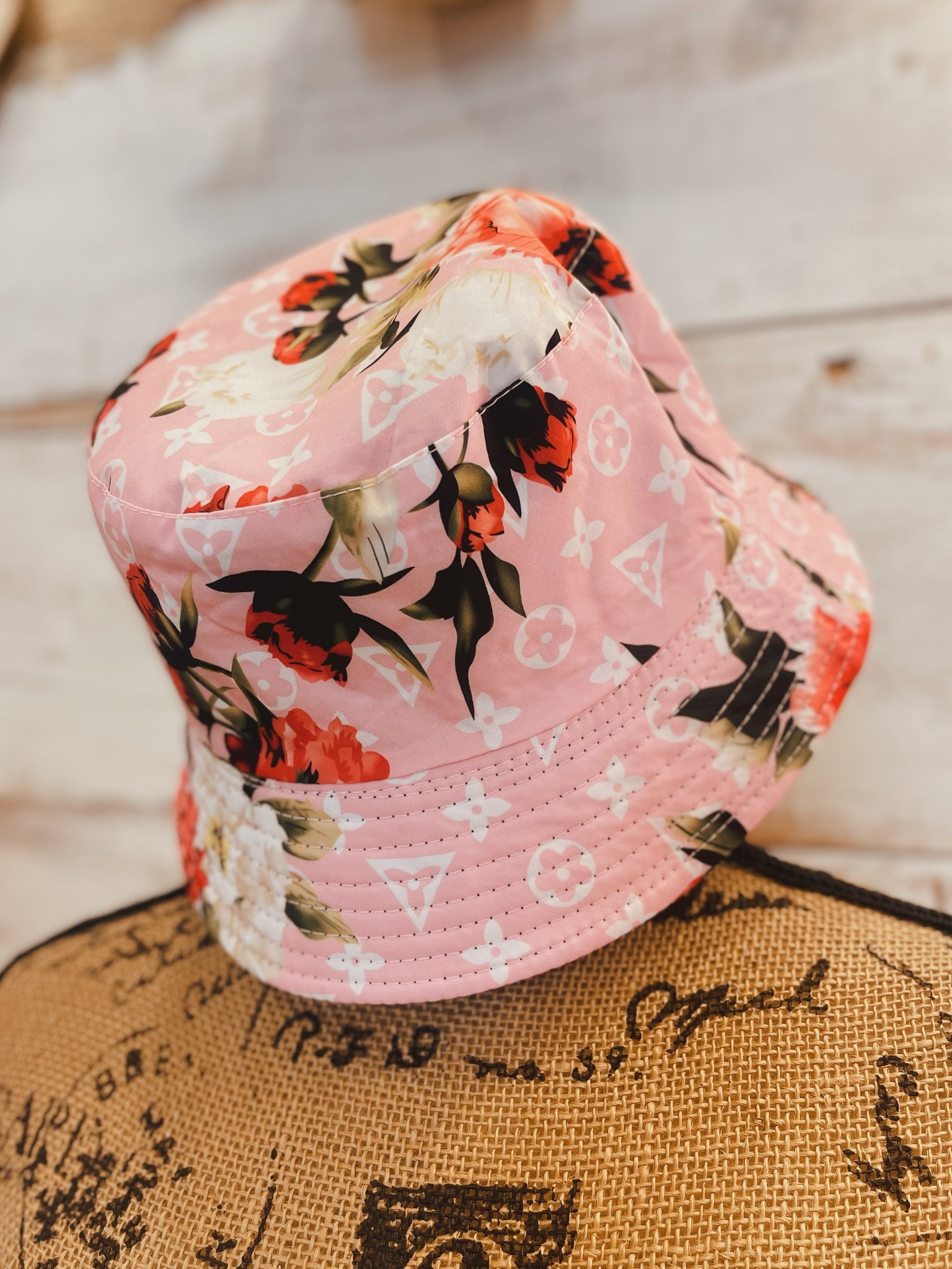 PINK MULTI BUCKET HAT