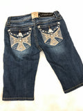 L.A. IDOL STAR CROSS BERMUDA SHORTS