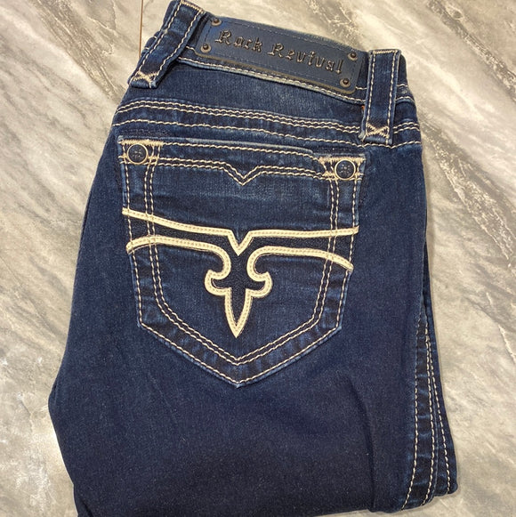 Rock revival Pearl skinny size 26