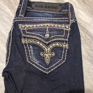 Rock revival Victoria skinny size 26