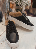 Boss Babe Slip On Sneakers in Black