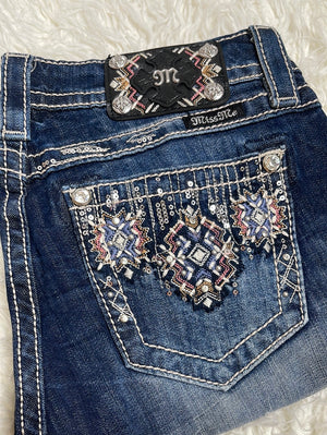 Miss me MidRise Skinny jeans My8272s sz 29