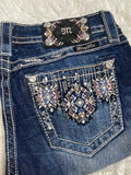 Miss me MidRise Skinny jeans My8272s sz 29