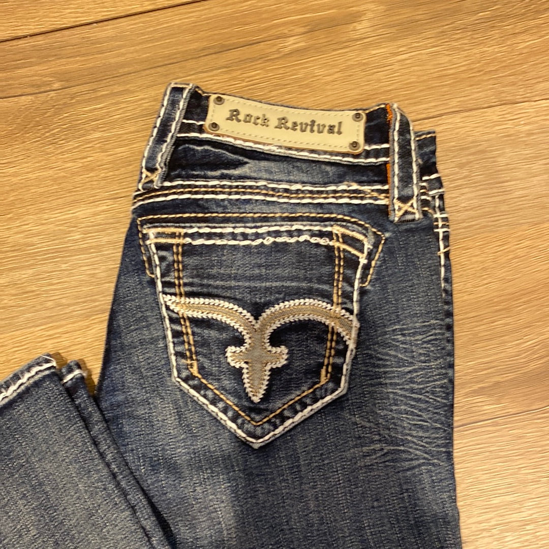 Rock revival Polly skinny size 26