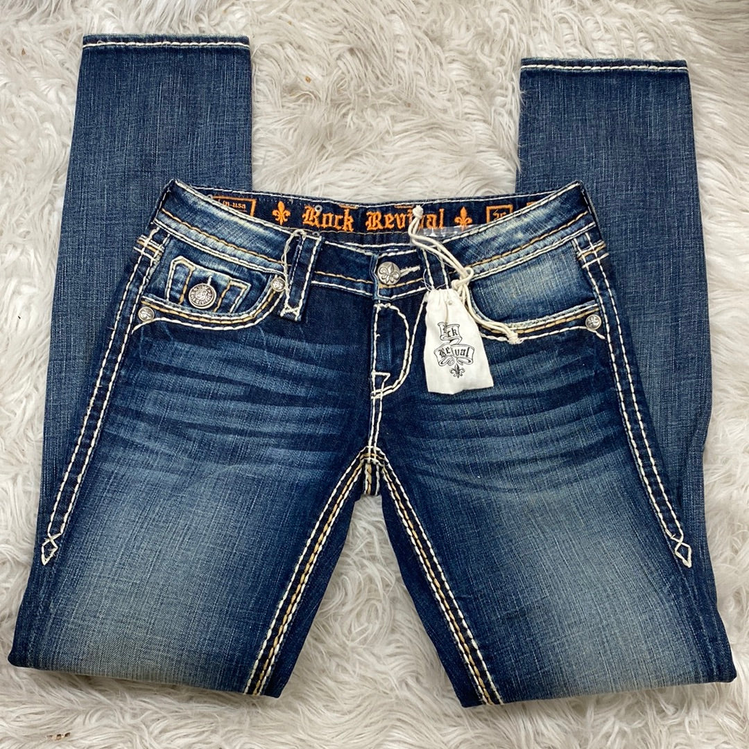 Rock revival April skinny size 26