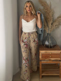 Fresh Flowers Wide Leg Pants