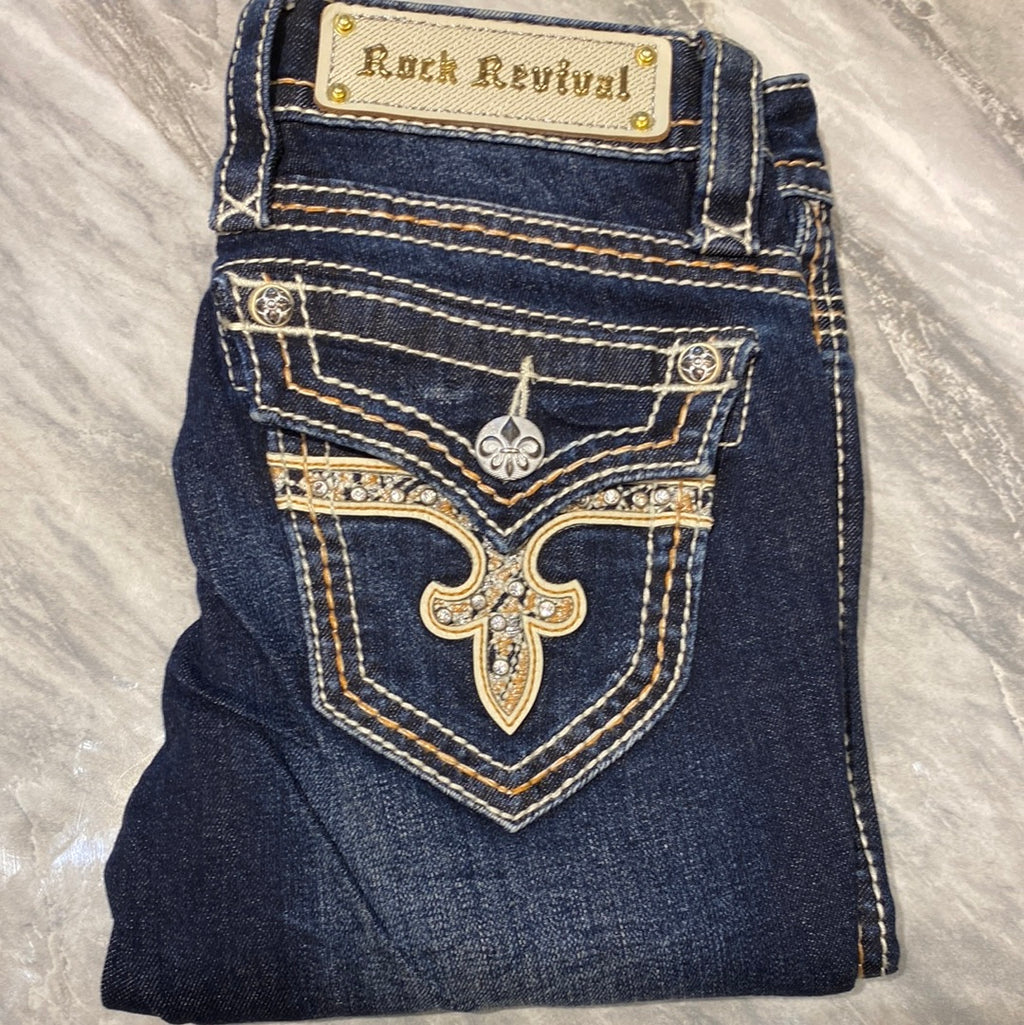 Rock revival Sophia skinny size 24