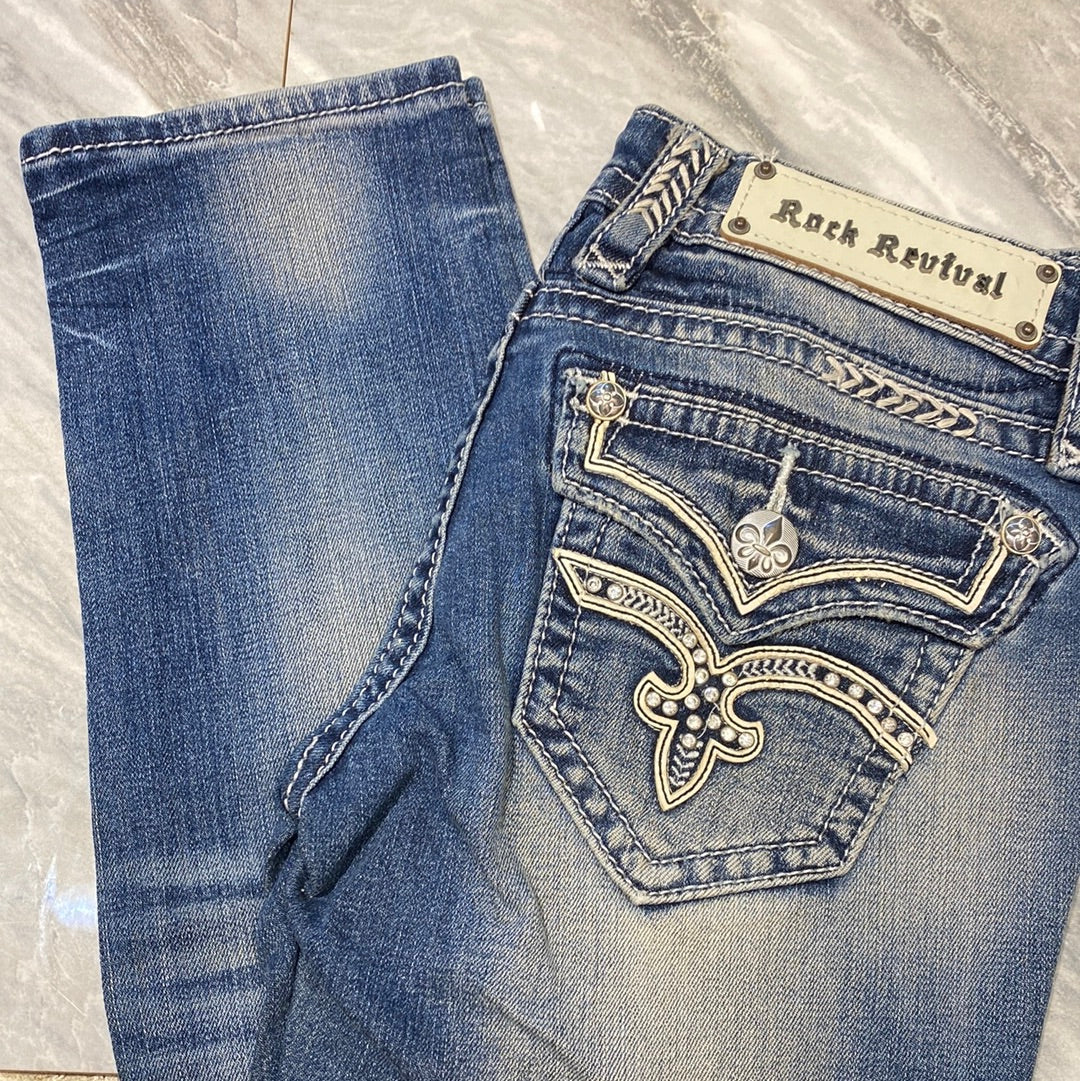 Rock revival Etty skinny size 26