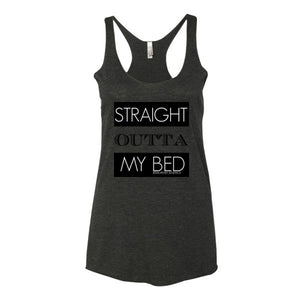 STRAIGHT OUTTA MY BED TANK TOP - decadenceboutique - 2